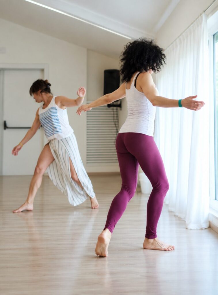 Individual movement exploration for Dance Alchemy Advanced Training