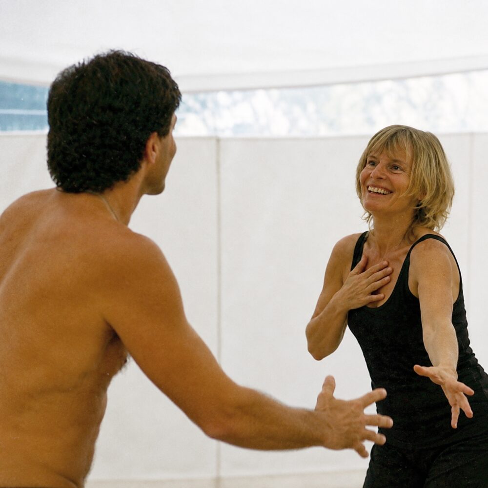 Partner movement practice for Dance Alchemy Advanced Training